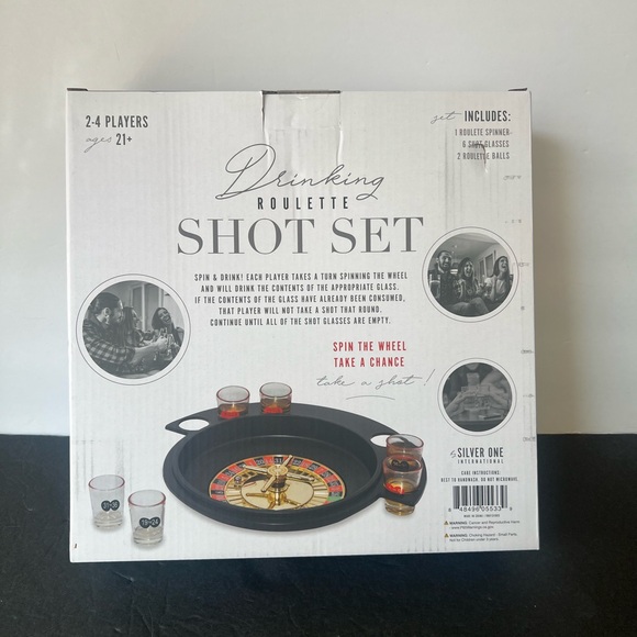 NIB Drinking Roulette Shot Set - Picture 2 of 2